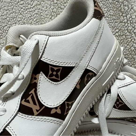 Nike Airforce Ones x Louis Vuitton size Eur 39, 6.5Y - Picture 11 of 11